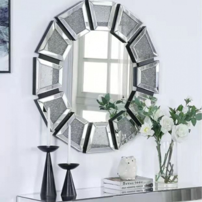 Round Crystal Mirror 1511